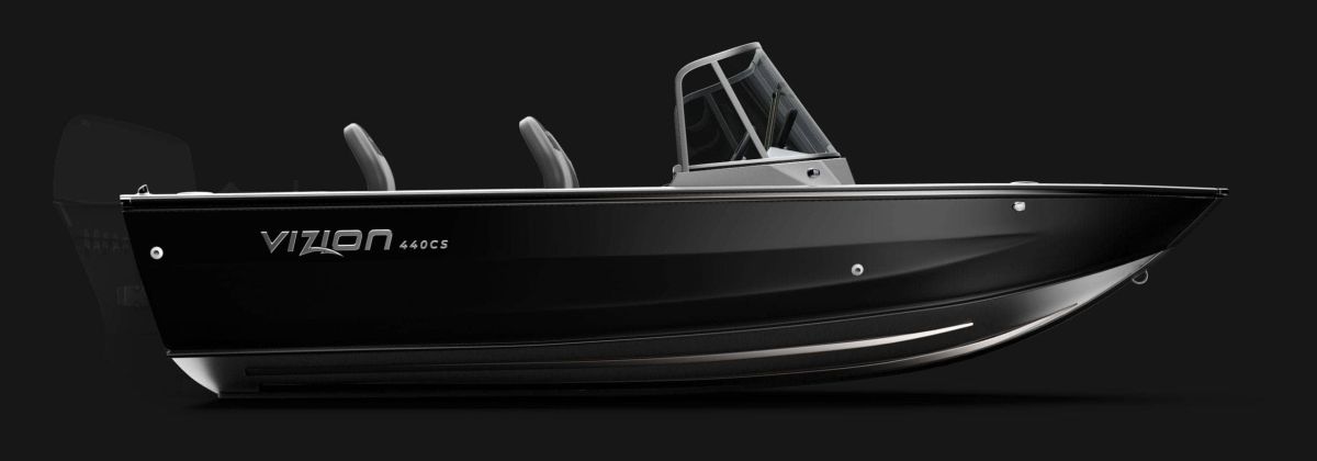 Motorboat VIZION 440CS BLACK