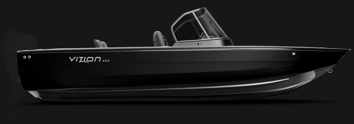 Motorboat VIZION 600 BLACK
