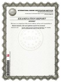 Certificate VIZION CE-650-2