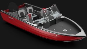 Boat VIZION 650 Chrome Red