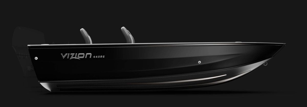 Motorboat VIZION 440RS BLACK