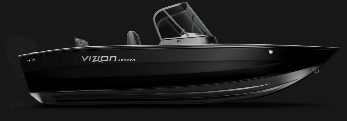 Motorboat VIZION 500 pro BLACK