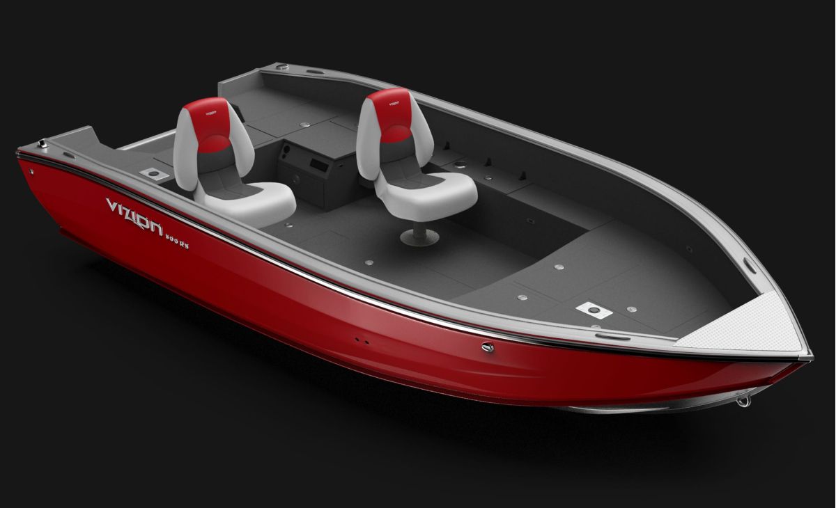 Motorboat VIZION 500rs RED
