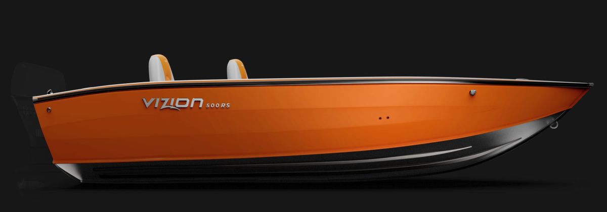 Motorboat VIZION 500rs ORANGE