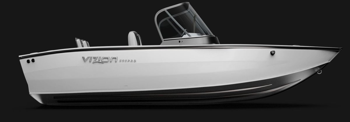 Motorboat VIZION 500 pro WHITE