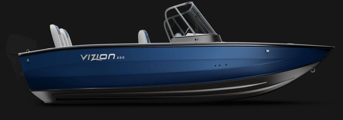 Motorboat VIZION 500 BLUE