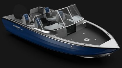 Boat VIZION 560 Chrome Blue