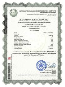 Certificate VIZION CE-500-1