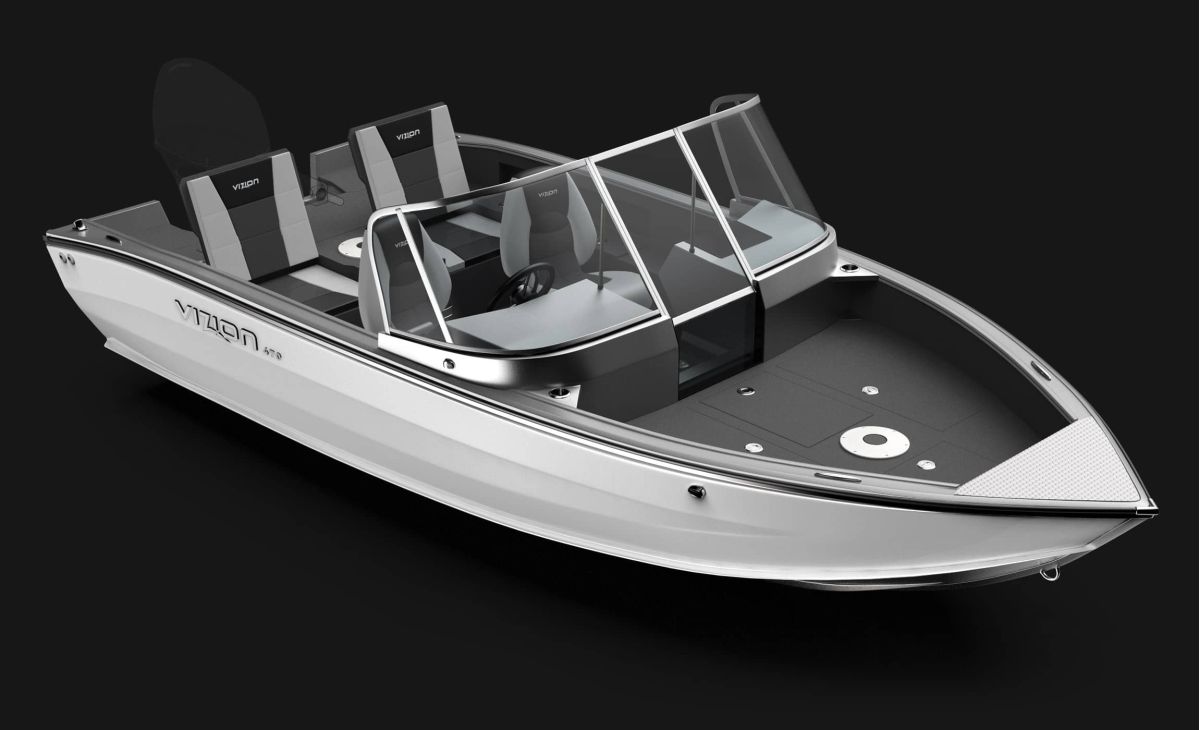 Motorboat VIZION 470 WHITE