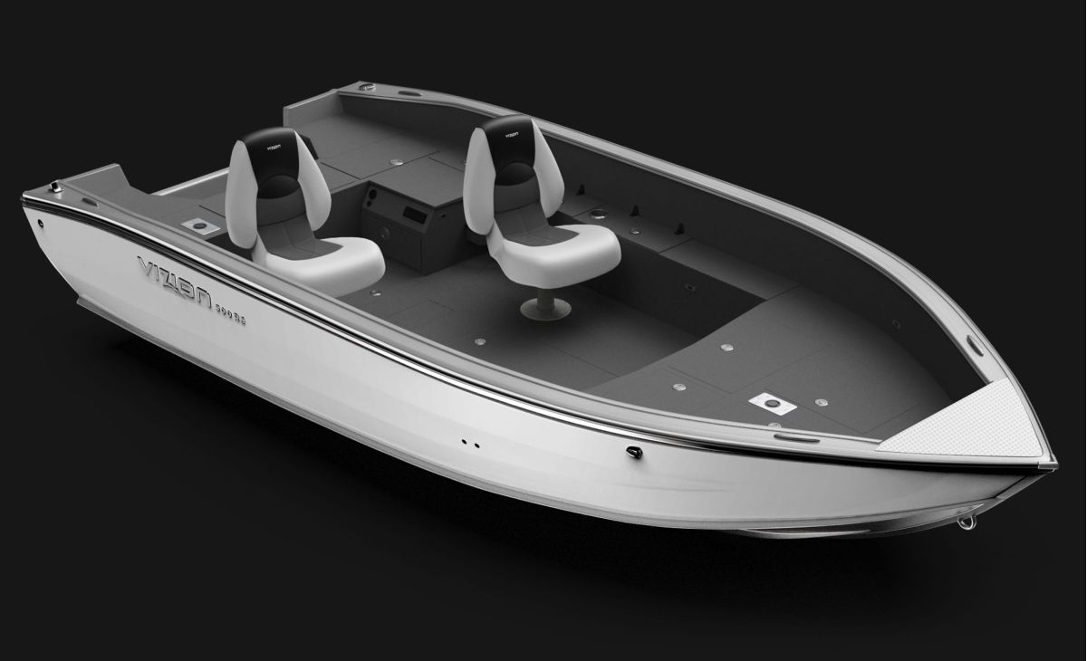 Motorboat VIZION 500rs WHITE