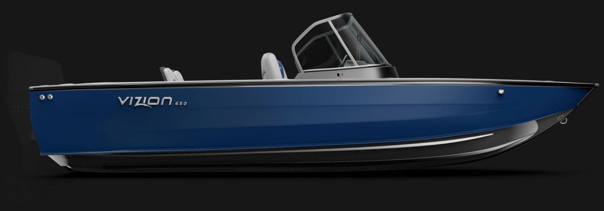 Motorboat VIZION 600 BLUE
