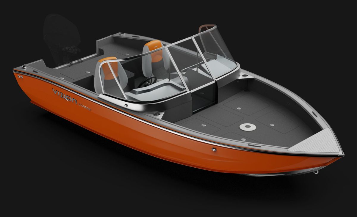 Motorboat VIZION 470 ORANGE