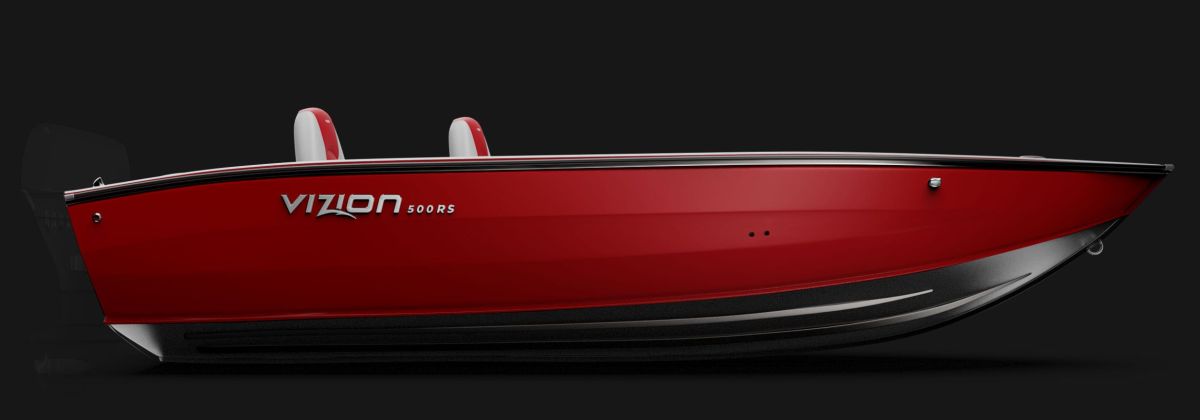 Motorboat VIZION 500rs RED
