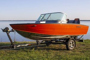 Boat VIZION 500 Orange Trailer