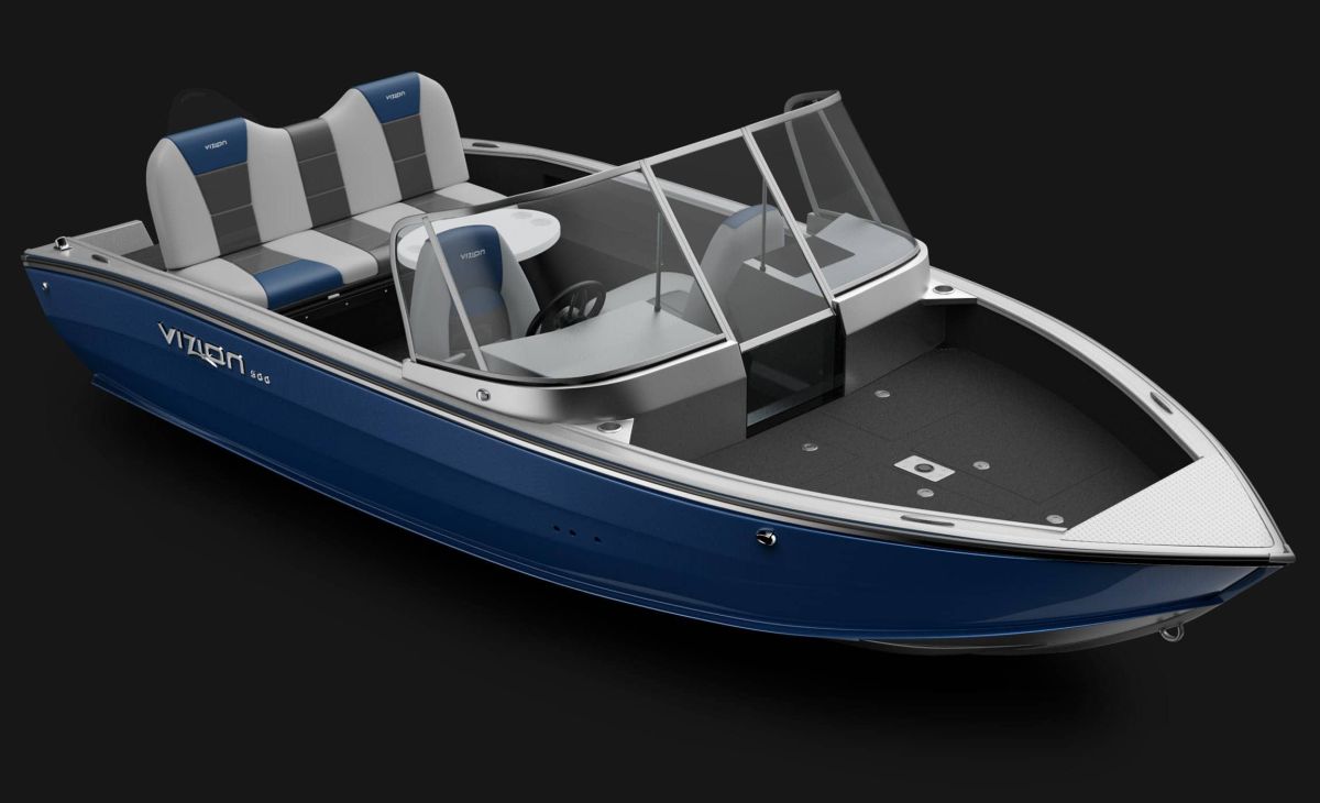 Алюминиевая моторная лодка – 500 - VIZION