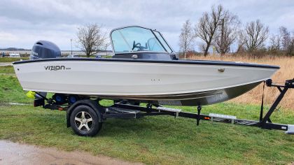 Boat VIZION 500 Orange Trailer