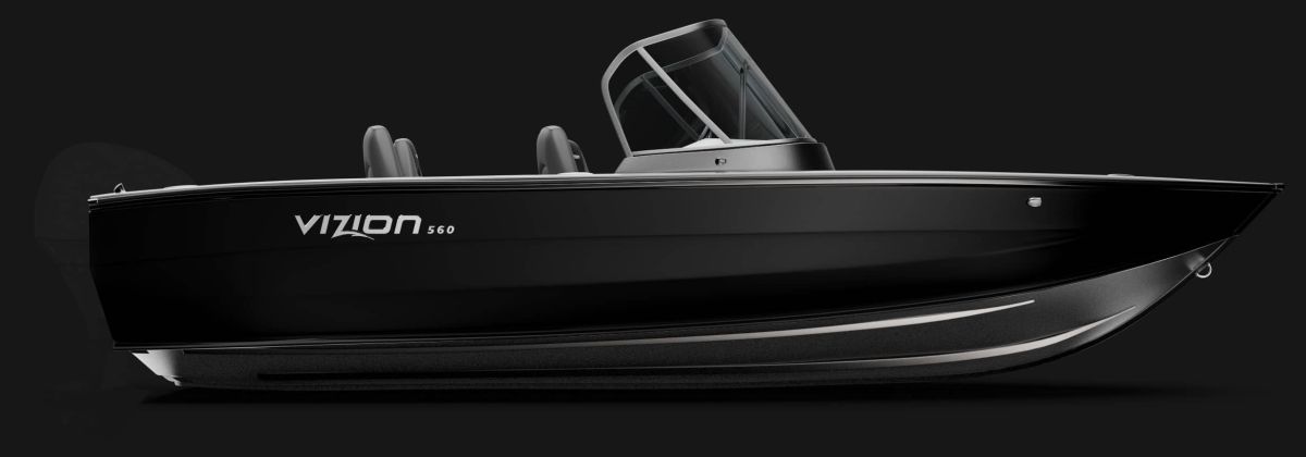 Motorboat VIZION 560 BLACK
