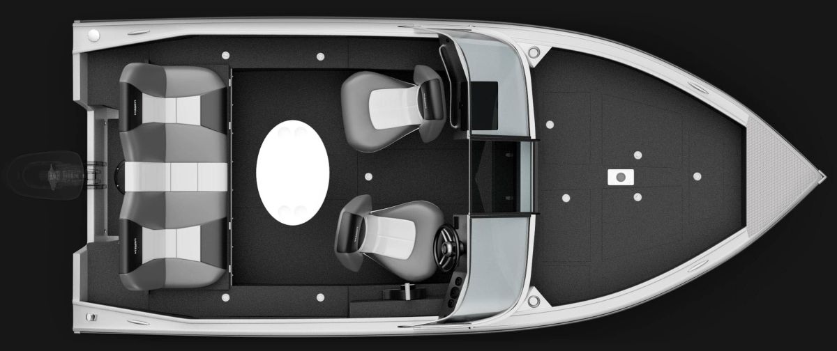 Motorboot VIZION 500 überholt