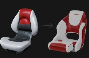 Standart seats ATTWOOD Centric can be replaced with ATTWOOD Aegro